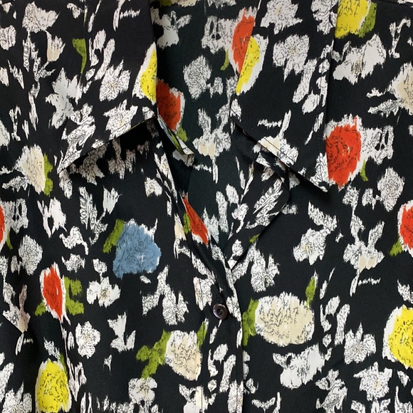 Alberto Biani Made in Italy 🇮🇹 Beautiful Print ButtonDown Shirt - Picture 2 of 13